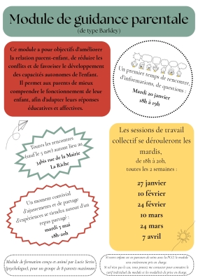 Barkley TDAH PCO enfant guidance parentale PEHP